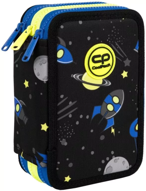 Piórnik 3-komorowy z wyposażeniem. Coolpack. Jumper 3. Atlantis - tantis.pl