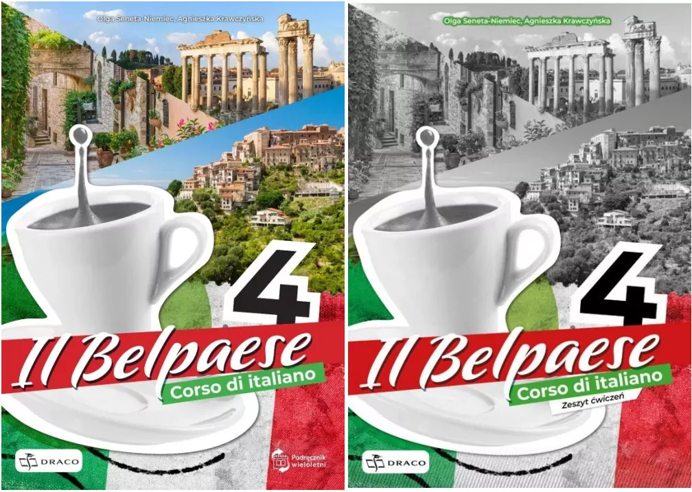 Pakiet: Il Belpaese 4. Podręcznik wieloletni + Zeszyt ćwiczeń - tantis.pl