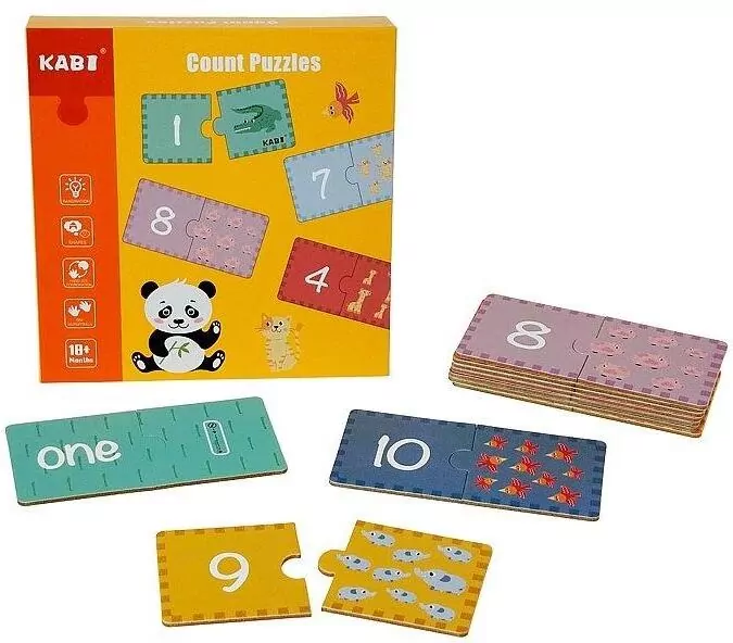Układanka matematyczna - puzzle j.ang. - tantis.pl
