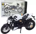 Motocykl metalowy ze światłem idźwiękiem 1:12 - tantis.pl