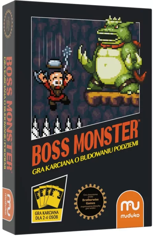 Boss Monster. Gra karciana o budowaniu podziemi - tantis.pl