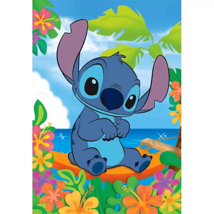 Clementoni. Puzzle 104. Super Kolor Stitch - tantis.pl