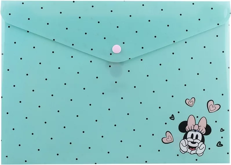 Koperta na dokumenty A4. Disney fashion Minnie Mouse 1 sztuka - tantis.pl