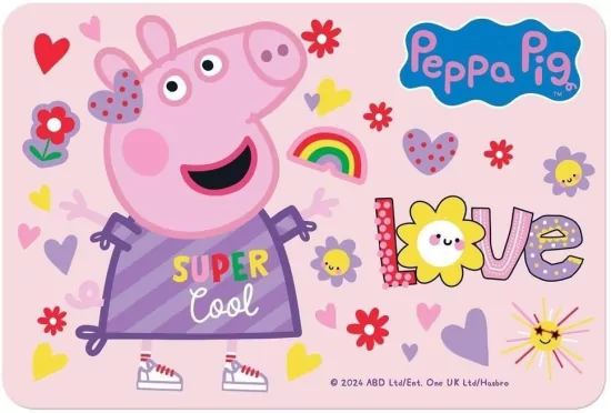 Mata śniadaniowa-podkładka Peppa