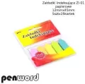 Zakładki indeksujące 12x45mm. Papierowe - tantis.pl