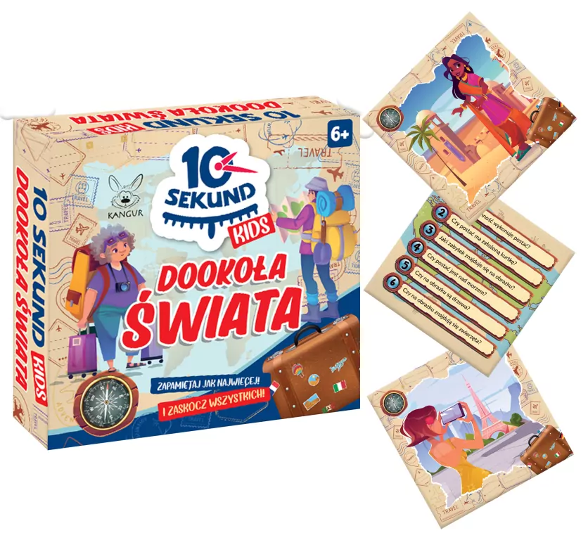 10 Sekund Kids Dookoła Świata - tantis.pl