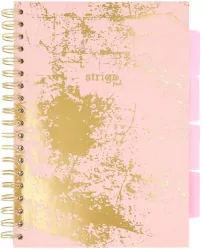 Kołozeszyt Pads B5/100K kratka Marmur różowy