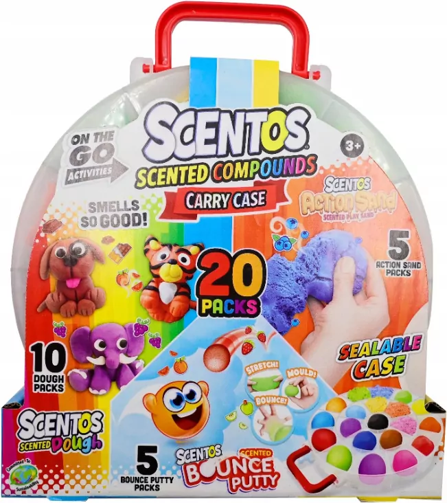 Masa plastyczna pachnąca walizeczka - tantis.pl