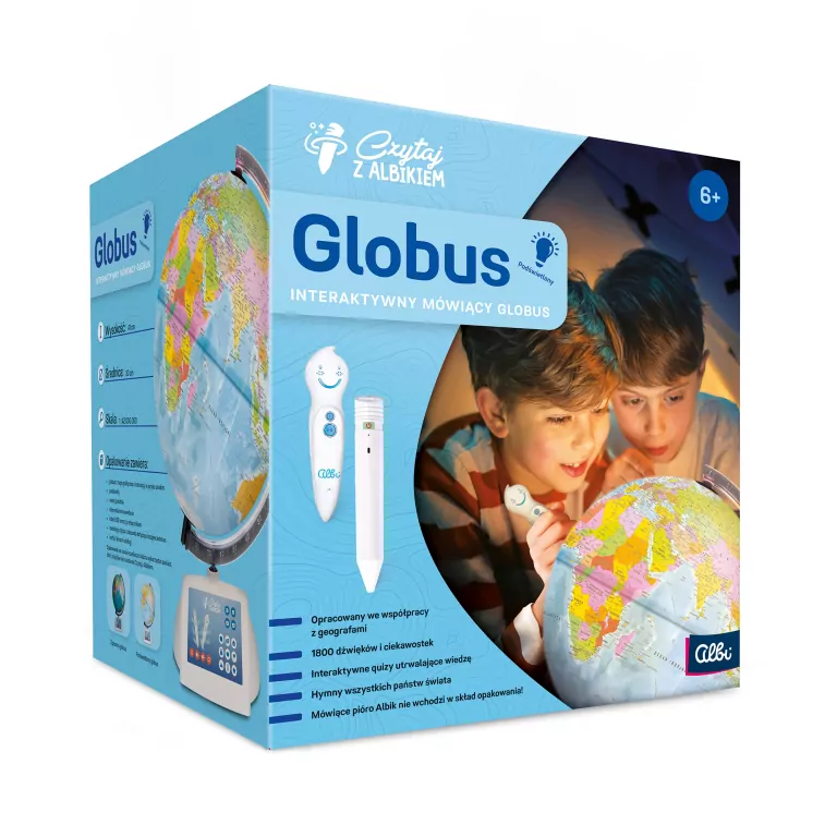 Globus interaktywny 3.0.  Czytaj z Albikiem - tantis.pl
