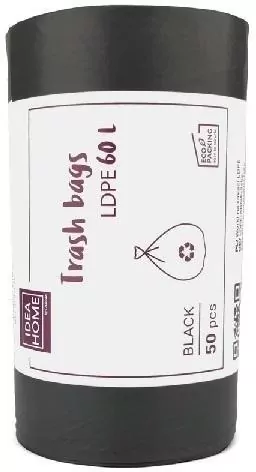 Worki na śmieci 60l czarne - tantis.pl