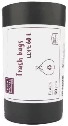 Worki na śmieci 60l czarne