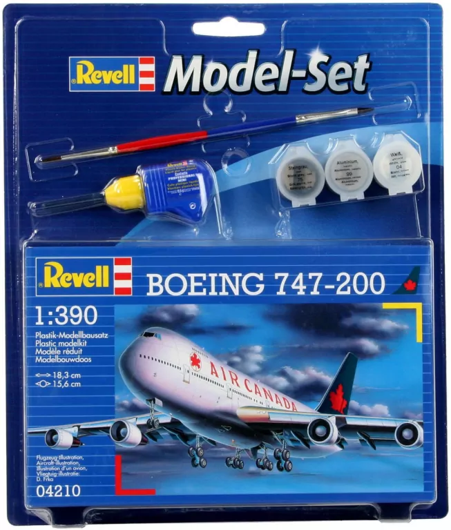 Revell. Model Set Boeing 747 - 200 - tantis.pl