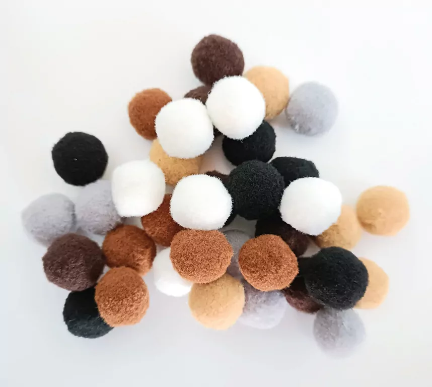 Pompony do dekoracji 35 sztuk - tantis.pl