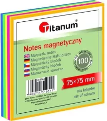 Notes elektorstatyczny 75x75mm 100K, mix kolorów