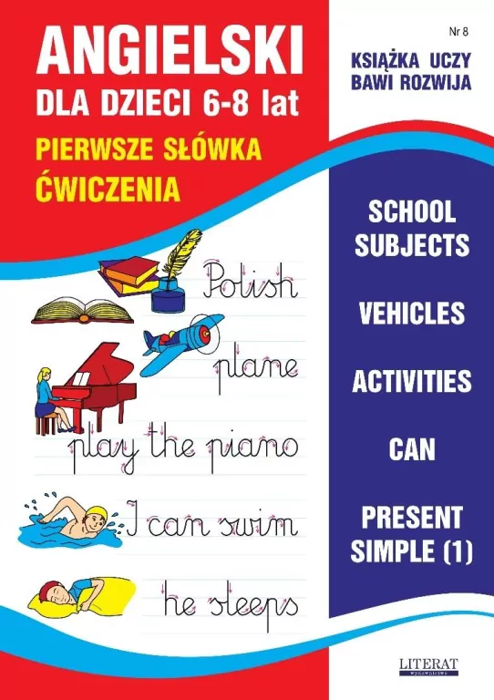 Angielski dla dzieci 6-8 lat. Nr 8 - tantis.pl