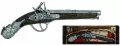 Metalowy pistolet pirata - tantis.pl
