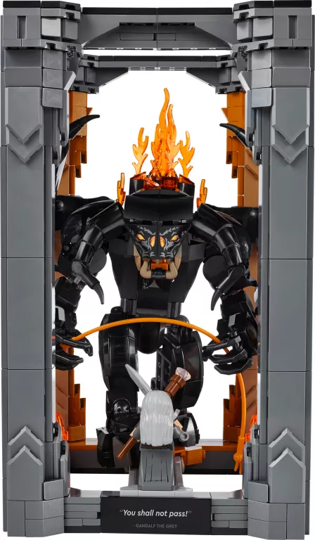 LEGO® Icons. Władca pierścieni: Book nook z Balrogiem 10367 - tantis.pl