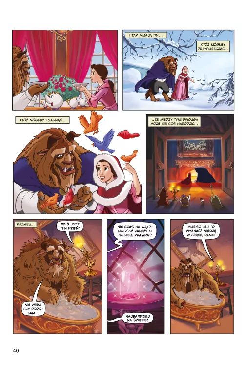 Piękna i Bestia. Klasyczne baśnie Disneya w komiksie - tantis.pl