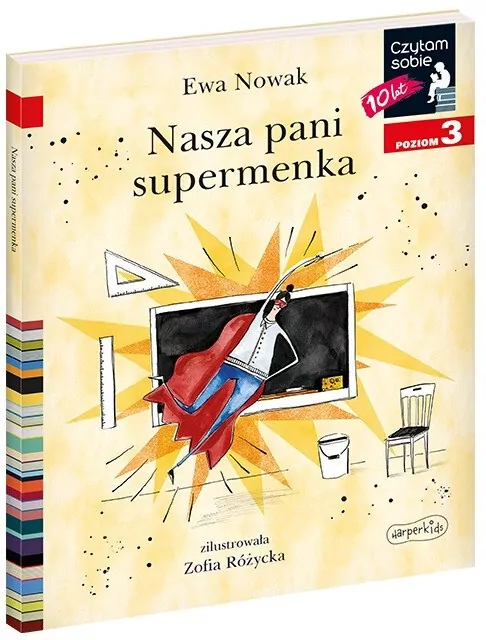 Nasza pani supermenka. Czytam sobie. Poziom 3 - tantis.pl