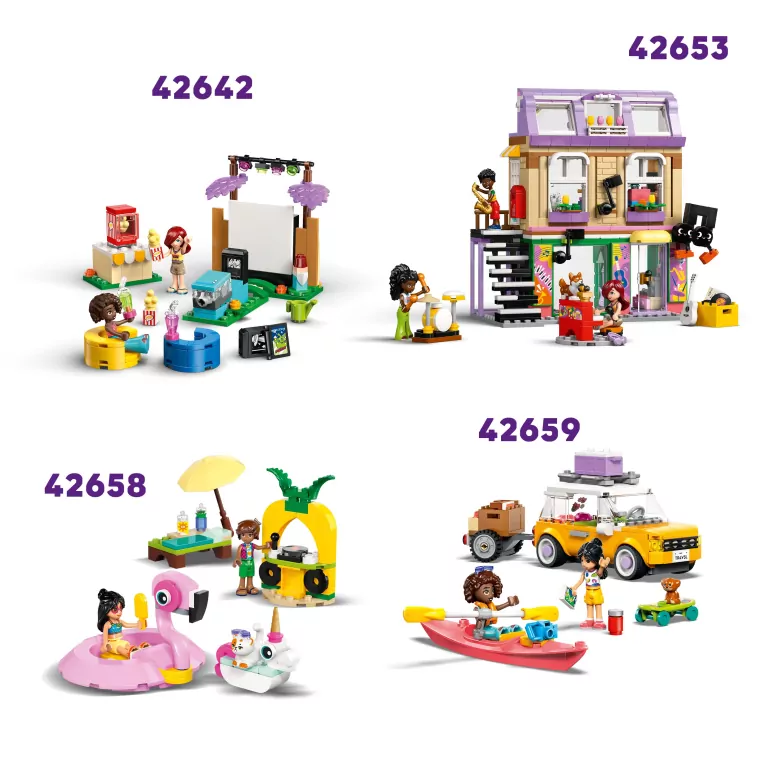 LEGO® Friends. Opieka nad pandami w rezerwacie 42648 - tantis.pl