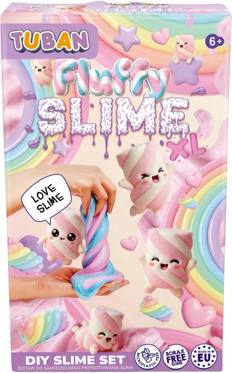 Zestaw Slime DIY - Fluffy XL TUBAN - tantis.pl