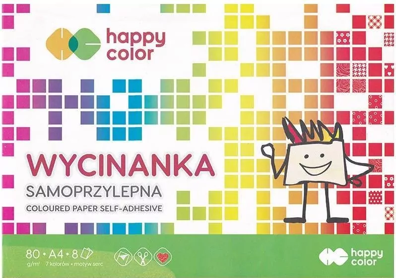 Papier kolorowy A4 samoprzylepny - tantis.pl