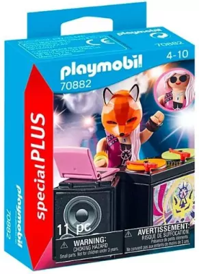 Playmobil 70882 DJ ze stołem mikserskim