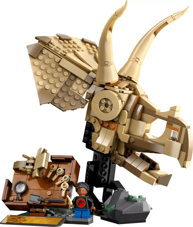 LEGO® Szkielety dinozaurów: czaszka triceratopsa 76969 - tantis.pl
