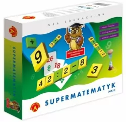 Supermatematyk. Maxi. Gra edukacyjna. Sowa Mądra Głowa