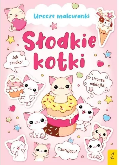 Urocze malowanki. Słodkie kotki - tantis.pl