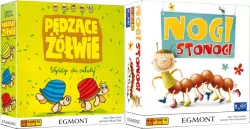 Pakiet: Pędzące żółwie. Wyścig do sałaty / Nogi stonogi
