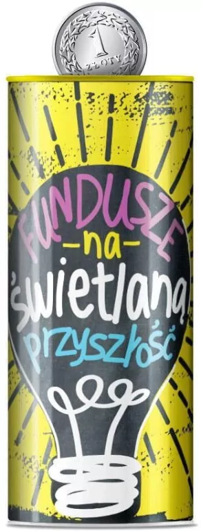 Skarbonka puszka Świetlana przyszłość - tantis.pl