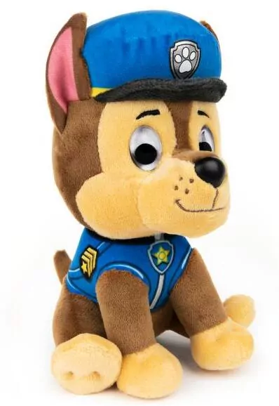 Psi Patrol. Pluszowa zabawka 15cm. Chase - tantis.pl