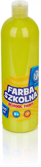 Farba szkolna. Cytrynowa 500ml - tantis.pl