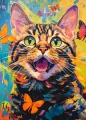 Puzzle 260. Happy Cat. B-27637-1 - tantis.pl