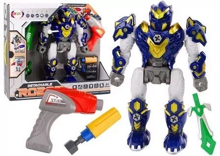 Robot do skręcania światła dźwięk granatowy - tantis.pl