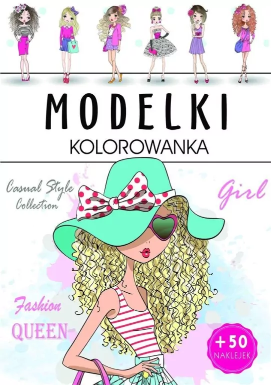 Modelki. Kolorowanka - tantis.pl