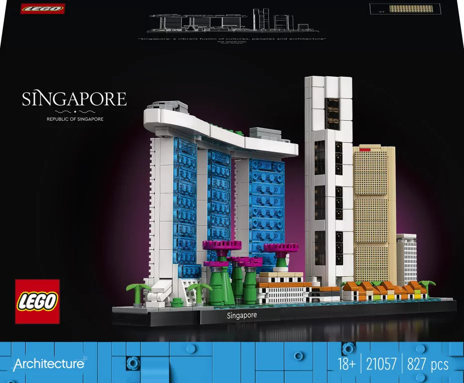 LEGO® Architecture. Singapur. 21057 - tantis.pl