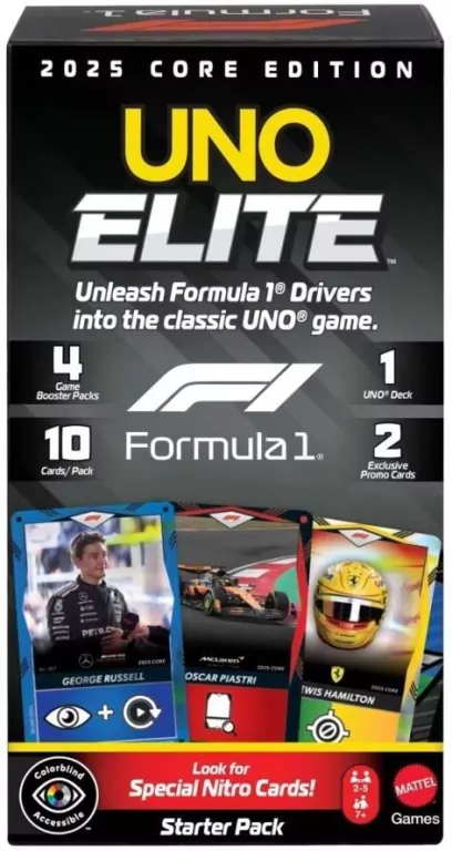 UNO Elite Formuła 1 Edycja podstawowa Starter Pack - tantis.pl