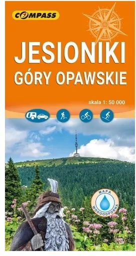 Compass. Mapa. Jesioniki, Góry Opawskie 1:50 000 - tantis.pl