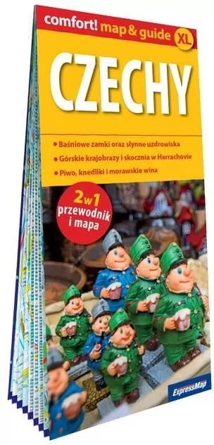 Pakiet: Czechy, laminowany. Przewodnik i mapa - tantis.pl