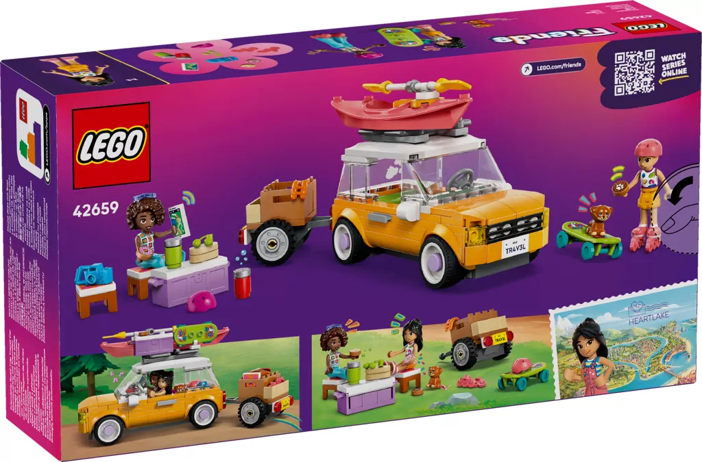 LEGO® Friends. Samochodowa wycieczka przyjaciółek 42659 - tantis.pl