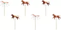 Dekoracje do muffinek konie 13cm - tantis.pl