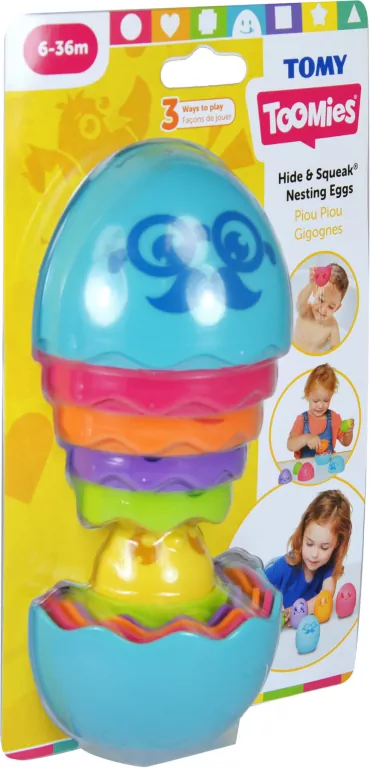 Jajko matrioszka mix TOMY - tantis.pl