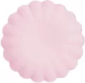 Talerzyki plastikowe różowe 22x22cm - tantis.pl