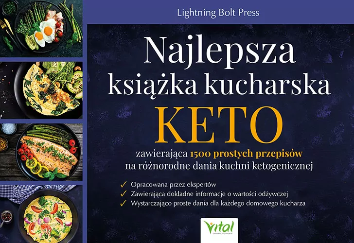 Najlepsza książka kucharska KETO - tantis.pl