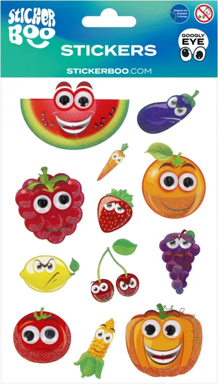 Naklejki Sticker BOO Owoce - tantis.pl