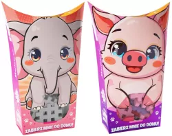 Pakiet: Słoń. Pocket Pets. Mini Waffle/Świnka. Pocket Pets. Mini Waffle