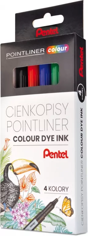 Cienkopis pointliner S40-ST 4 kolory - tantis.pl