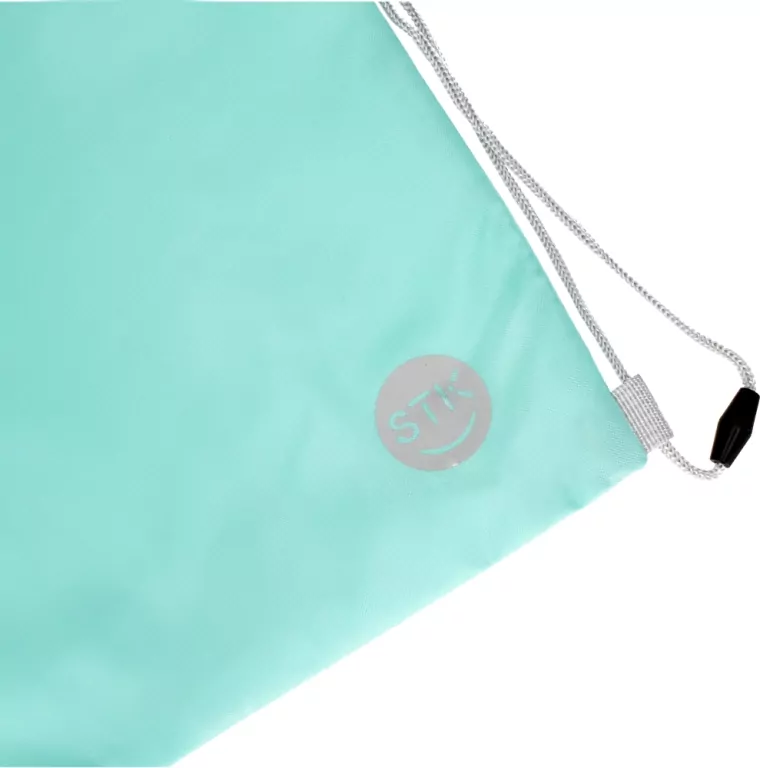 Worek szkolny na ramię. Miętowy - tantis.pl